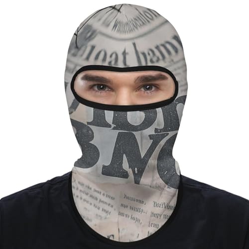 Balaclava Negro de Red de Araña para Hombre y Mujer, Protección Solar Transpirable con Cubreboca Completo para Senderismo, Ciclismo, Correr, Conducción miniatura 1