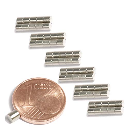 25 Stück Superstarke Neodym-Magnete N52, 12x3 Mm - Mini Scheibenmagnete Für Kühlschrank, Whiteboard & DIY