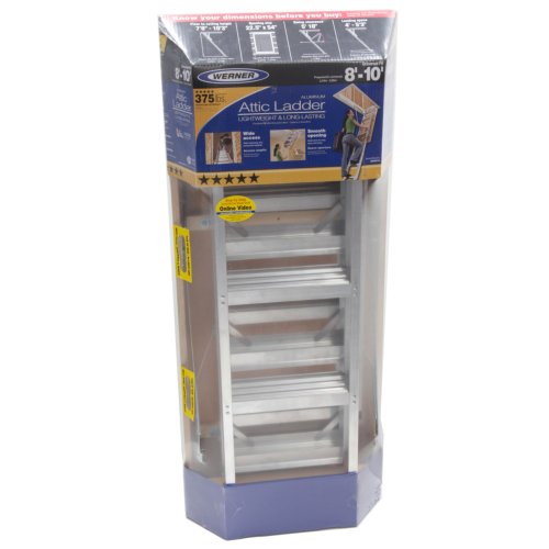Werner AH2510 25X54X120 Un Attic Stair