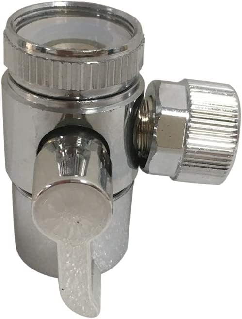 Miniatura 2 de WINGSOL Conectorpalancadesviador para filtro de agua de montaje en grifo, rotación de 360, compatible con todos los filtros de grifo de rotación de