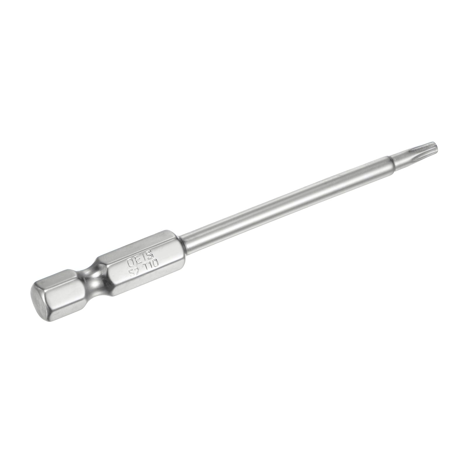 10 Stück T40 Sicherheits-Torx-Bits – 6,35 Mm Sechskant, 7,6 Cm Lang, S2-Stahl, Magnetisch, Manipulationssicher Mit Loch