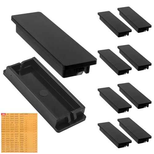 Breaker Cover Plate for Schneider Electric Square D HOMFPCP Homeline Filler Plates (Comes with Breaker Box Label) 10 Pack