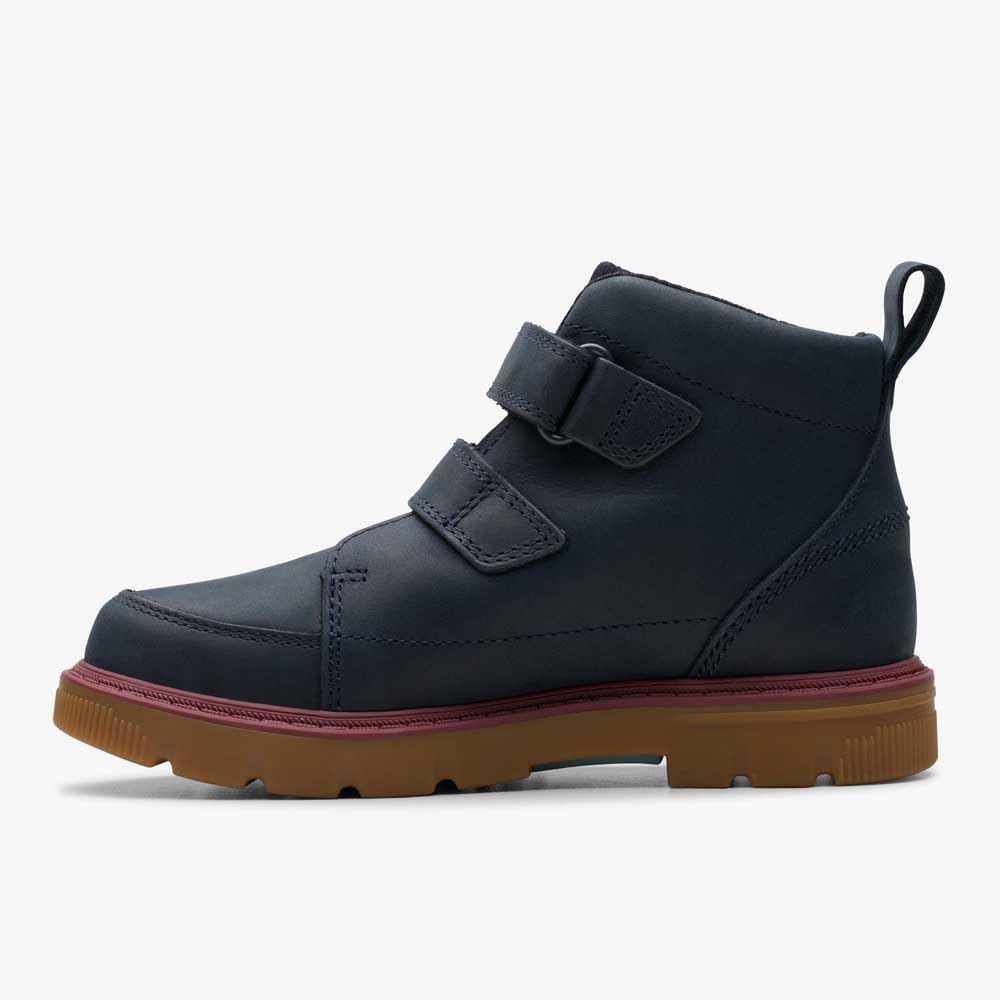 Clarks Lorcam Hi O, Botas de Moda Niños