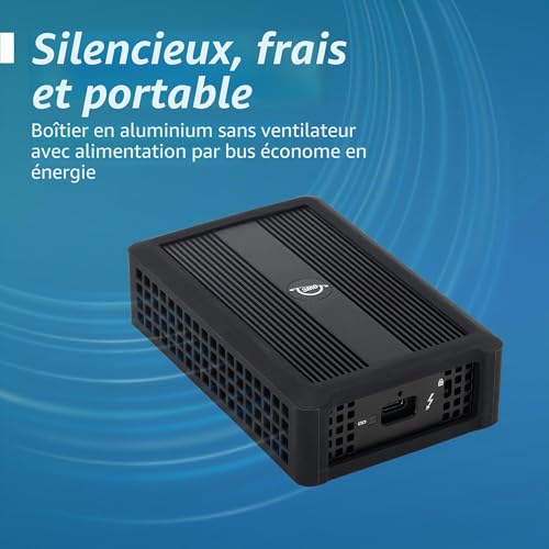 Adaptateur Ethernet Thunderbolt 4 10G OWC boîtier aluminium - 3