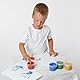 GRÜNSPECHT Bio-Fingermalfarbe, Hergestellt in Deutschland, Fingerfarben Set für Kinder, 4 Farben aus natürlichen Rohstoffen, cremig, gelb, rot, grün, blau (691-00)