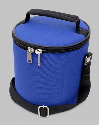 Image of Insulated Lunch /Tiffin Bag, Polyester, Water Resistant, for Office, School and Travelling, 1 Litre (Without Containers, Size-6.5 X 6 X 6)