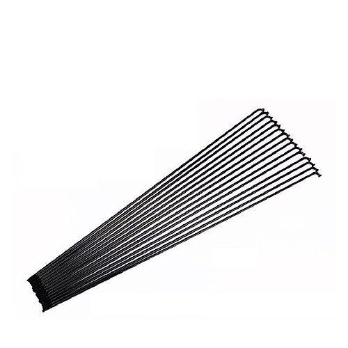 Rayons de vélo pliables 255 mm rigides en acier carbone pour réparation de roues VTT - 3