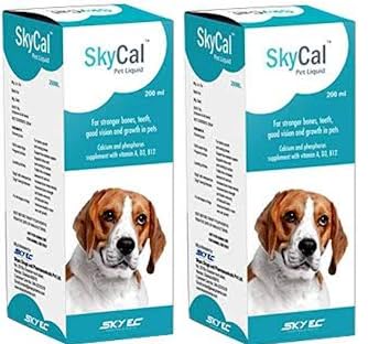 DC FLY Skycal Pet Liquid for Stronger Bones, Teeth, Growth in Pets - 200Ml (Pack of 2) (B0D4K2VR9H) Amazon Price History, Amazon Price Tracker