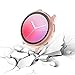 beuxece 2 Pack Case for Samsung Watch Active 2 40mm, Full Around Protection Active2 Cover, Flexible TPU Anti-Scratch Bumper, Rose Gold/Crystal Clear