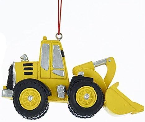 Miniatura 6 de Country Marketplaces Camión de construcción Adornos Bulldozer amarillo