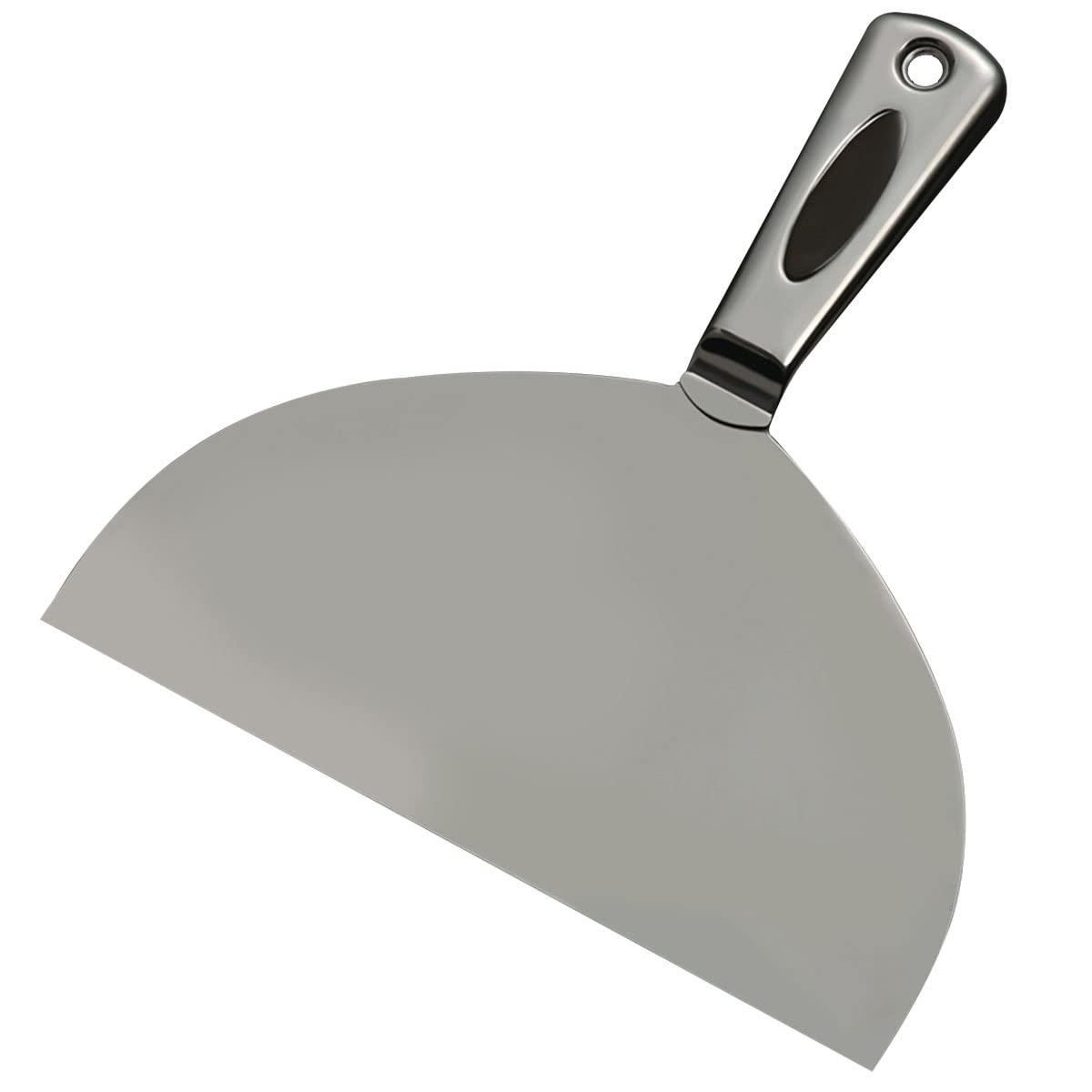 Cuchillo raspador de masilla, cuchillo for masilla de acero inoxidable, mango ergonómico cómodo, perfecto for masilla de paneles de yeso, cinta adhesiva, pintura raspada, 2 pulgadas (Size : 8 inch)