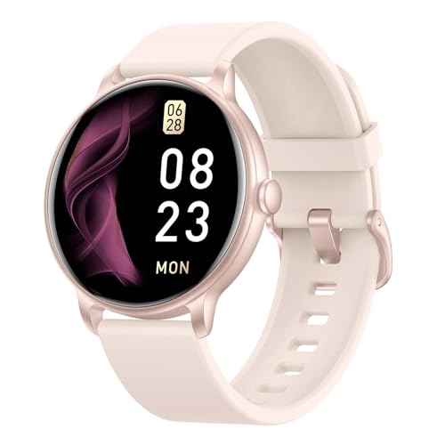 Reloj inteligente para hombre y mujer, 1,43 pulgadas, AMOLED smartwatch con llamada Bluetooth, reloj inteligente con monitor de frecuencia cardíaca, podómetro impermeable IP68, reloj inteligente para