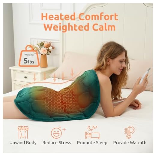 Drewin 5 lb Weighted Heating Pad