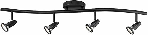 Miniatura 4 de Access Lighting - HI Access 52204LEDDLP-BL - Barra LED de transición para pared o techo de Cobra Collection en acabado negro, 33.00 pulgadas