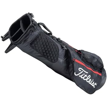 Amazon.com : Titleist - Premium Carry Bag - Black/Red/White