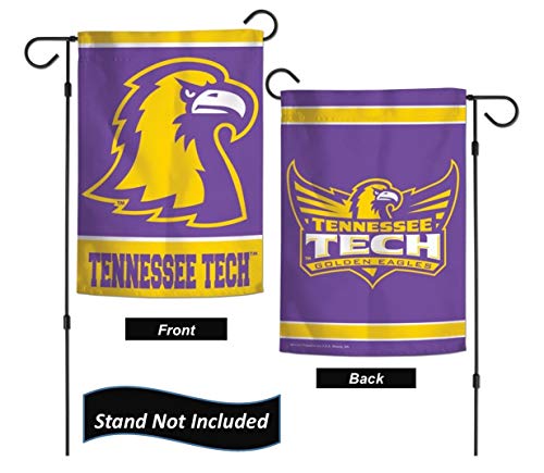 Tennessee Tech Golden Eagles Garden Flag 12.5 x 18 Inch Double Sided College Yard Banner Flag Is Printed in the USA and Licensed by Wincraft