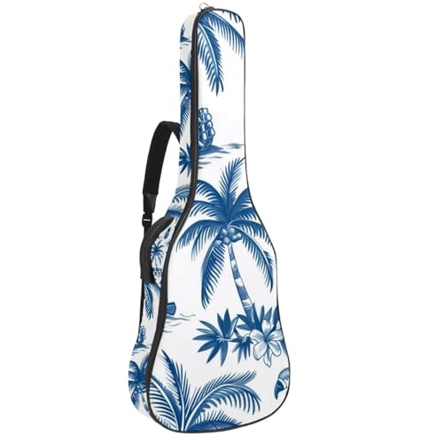Étui de guitare étanche 109 cm résistant à l'eau en tissu Oxford