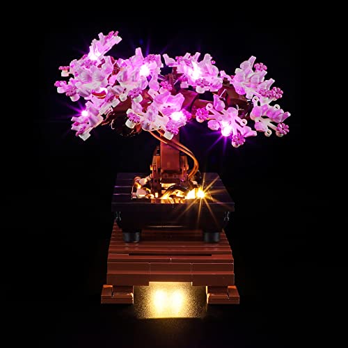 Image of LIGHTAILING Light for Lego- 10281 Bonsai-Tree - Led Lighting Kit Compatible with Lego Building Blocks Model - NOT Included The Model Set