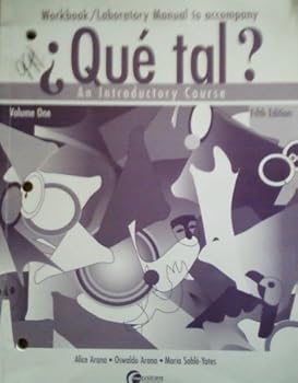 Paperback Workbook/lab Manual to Accompany Que' Tal? (Volume One) Book