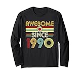 Photo Gallery awesome since 1990 classic year birth of birthday vintage maglia a manica Photo Gallery awesome since 1990 classic year birth of birthday vintage maglia a manica