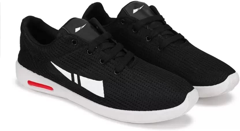 Image of Trendy Sports Shoes for MenStylish Sports Shoes for MenLace-Up Lightweight Grey Shoes for Running, Walking, Gym,Trekking and Hiking Shoes-PKMBBB 1028-7(240) O