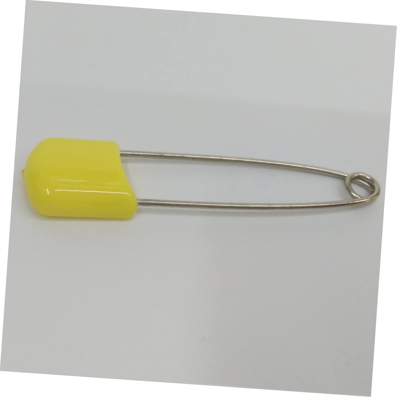 SEWACC 3sets Shower Clothes Pins Safety Pins for Boys and Girls Newborn Diaper Steel Locking Plastic Heads Large Quantity 100pcs*3