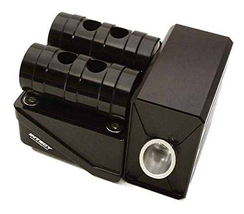 Integy RC Realistic Alloy Air Reservoir Tanks & Side Box Enclosures for 1/14 Trucks