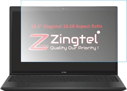 ZINGTEL Matte Screen Protector Compatible With 14.5 Inch Screen Guard For 16:10 Aspect Ratio Laptops Flexible Screen Guard Not a Tempered Glass Screenguard
