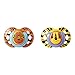 Tommee Tippee Fun Style Pacifier, 18-36 Months, Symmetrical Baglet, BPA-Free Binkies, Colors And Designs May Vary, Pack of 2