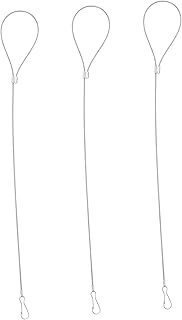 LIGHTAOTAO 3pcs Adjustable Latch Cord Stainless Steel Cable Metal Cable Metal Fence Gate Fence Gate Cable Stainless Steel Gate Adjustable Gate Cable Pulls Gate Latch Cable Pull Fence Latch