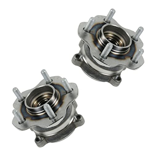 Image of TRQ Rear Wheel Bearing and Hub Assembly Set 2 Piece Compatible with 2003-2007 Nissan Murano AWD