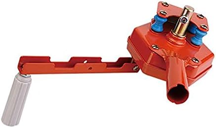 TIRUSS Greenhouse Hand Crank Winch, Sidewall Manual Crank Blower, Manual Film Roll up Hand Winch for Greenhouse Film
