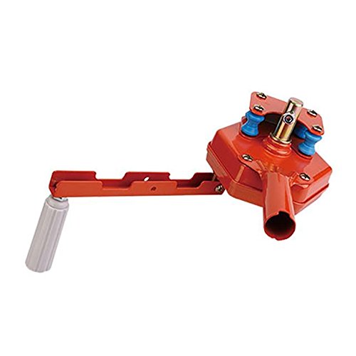 TIRUSS Greenhouse Ventilation Manual roll up Plastic Film Hand Crank Winch Rolling Length 300ft roll
