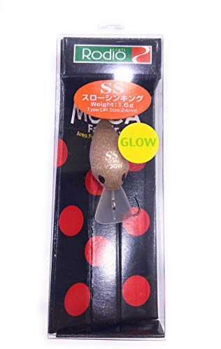 Moka fat.Jr. SS Type DR GLOW leurre de pêche ultra léger 24 mm 1,6 g