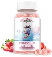 Potassium Citrate Gummies for Adults Men Women - High Potassium Supplement Gummies 500 MG Sugar F...
