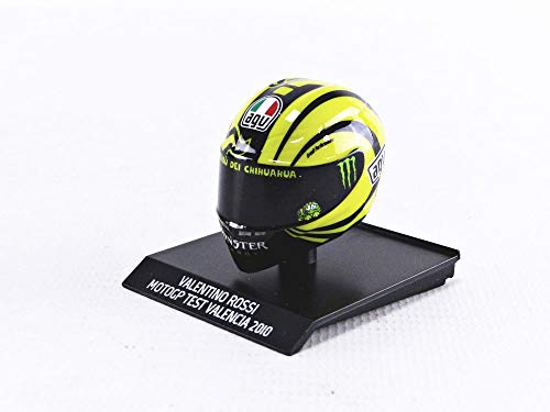 Minichamps 315100066 - Casco Valentino Rossi Motogp 2010 Ducati Test Valencia -...