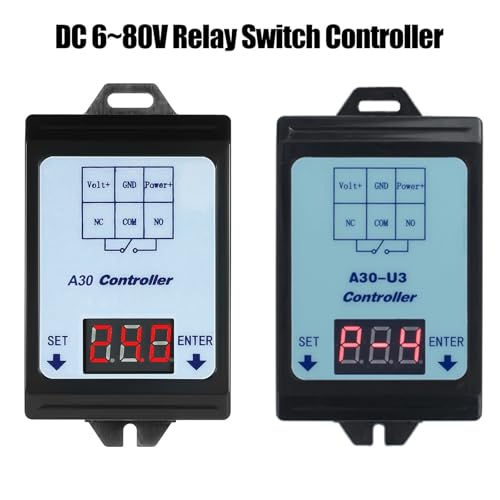 Détection de tension CC 6-80V pour batterie de camping-car avec relais A30 - 3