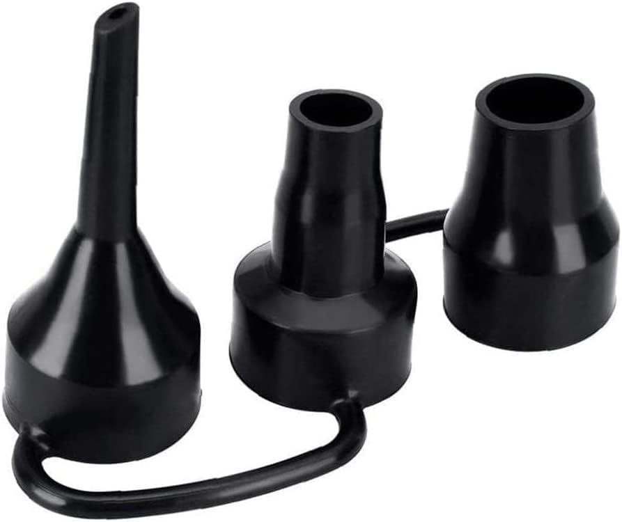 Air Pump Replacement Nozzles: Plastic Nozzles for Inflatables 3 Sizes for Air Beds/Mattresses Durable and Practical