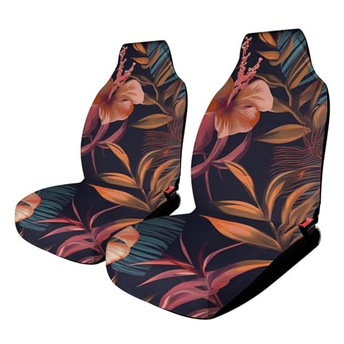 Housse de siège de voiture universelle tropicale - Protection siège auto durable et facile