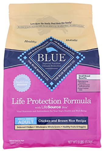 Blue Small Breed Dry Dog Food Life Protection Formula, Chicken & ...