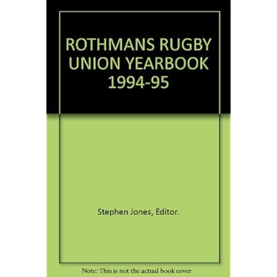 ROTHMANS RUGBY UNION YEARBOOK 1994-95