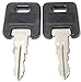 Ilco G391 Keys Global Link RVs Motorhome Trailer Keys Cut to Key/Lock Number G391 Engraved on Black Top Keys for Global Link Lock Replacement Keys G391 (Cut on Black Top Keys not Gray)