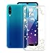 Produktbild KJYF Schutzhülle Schale für ZTE Blade A7 2020 (6.09"), Hülle Tasche Silikon Case Durchsichtig TPU Cover Bumper Anti-Kratzen Protective für ZTE Blade A7 2020 - Bergblume