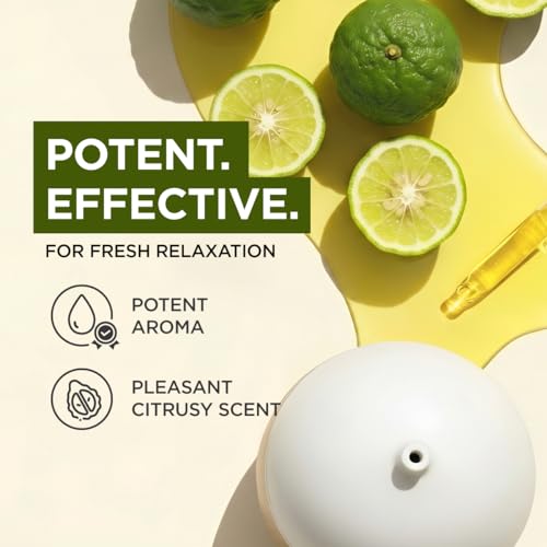 Image of 100% Pure Bergamot Essential Oil for Skin & Diffuser - 4 Fl Oz