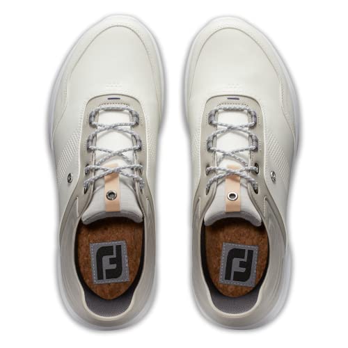 Footjoy Men's Stratos Golf Shoe, Beige/Khaki, 13 #TOP6