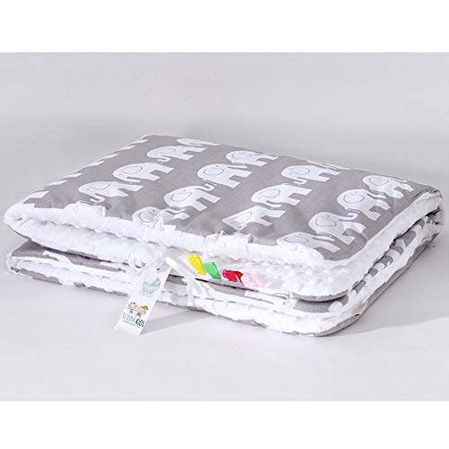 Sevira Kids - Coperta plaid per neonato e bambino