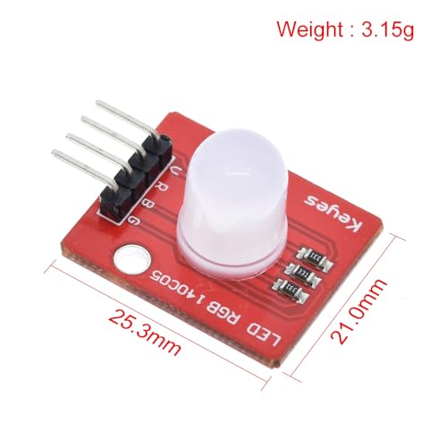 Image of xcluma RGB full color LED module electronic building blocks 5V