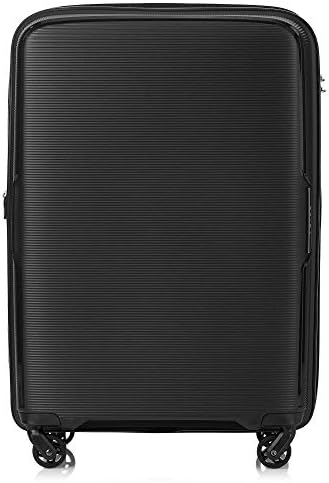 Tripp Black Escape Medium 4 Wheel Expandable Suitcase