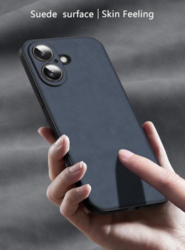 Coque pour iPhone 16 Plus anti-vibrations, protection antichoc légère bleu - 4
