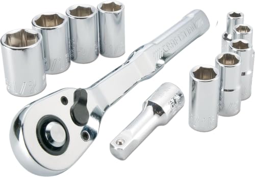 Image of CRAFTSMAN Mechanics Tool Set, SAE, 1 /4 Inch Drive, 11 Piece (CMMT34870) (Pack of 6)